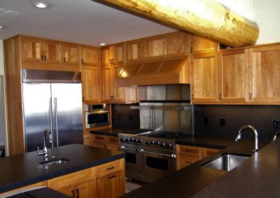 Kitchen Oiled Cherry Wide Angle