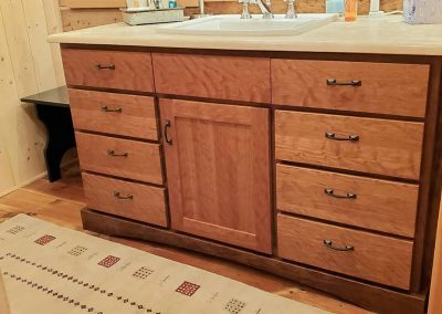 Vanity Stained and Oiled Cherry